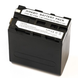 Sanger - Sanger NP-F980 12000mah Sony Kamera Batarya