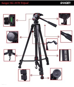 Sanger SG-3570 Tripod - Thumbnail