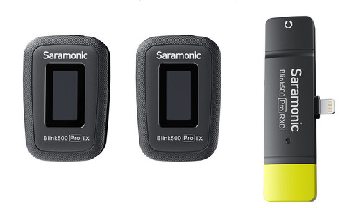 Saramonic Blink 500 Pro B4 Kablosuz Yaka Mikrofon Sistemi