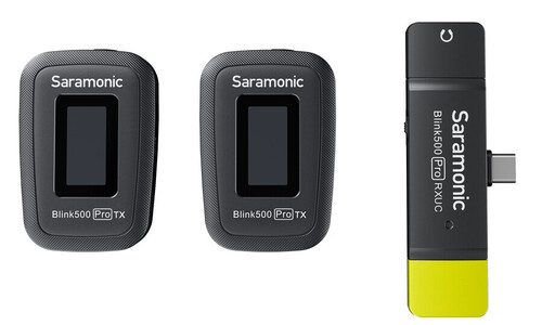 Saramonic Blink 500 Pro B6 Kablosuz Yaka Mikrofon Sistemi