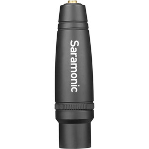 Saramonic C-XLR+ 3.5mm TRS Dişi - XLR Erkek Adapter(Phantom Güç Dönüştürücülü) - Thumbnail