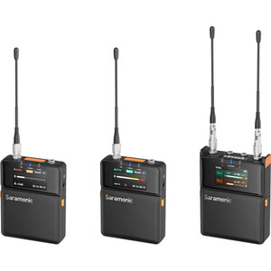 Saramonic - Saramonic K9 Digital DUO UHF Kablosuz Yaka Mikrofonu