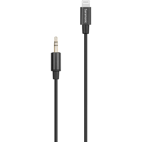 Saramonic SR-C2000 3,5 mm TRS Erkek - Lightning Adaptör Kablosu (23 cm)