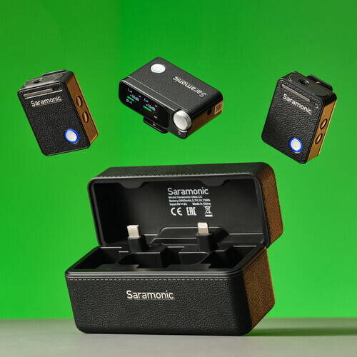 Saramonic Ultra 03 2 Kişilik Kablosuz Lavalier Yaka Mikrofonu