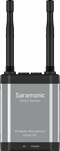 Saramonic Vlink2 Kit2 (TX+TX+RX) 2.4 GHz Kablosuz Mikrofon Sistemi