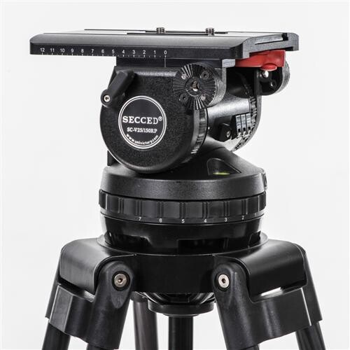 Secced Reach Plus 5 Profesyonel Tripod - Karbon Fiber