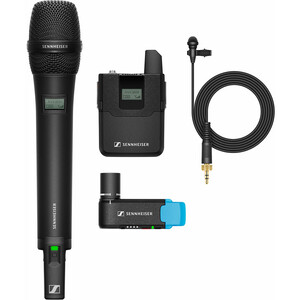 Sennheiser - Sennheiser AVX-Combo SET Kablosuz El ve Yaka Mikrofonu Sistemi
