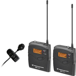 Sennheiser - Sennheiser EW122p G4 Yaka Tipi Telsiz Kamera Mikrofon Seti