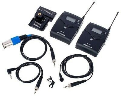 Sennheiser EW122p G4 Yaka Tipi Telsiz Kamera Mikrofon Seti