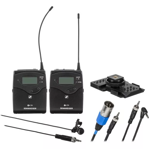 Sennheiser EW122p G4 Yaka Tipi Telsiz Kamera Mikrofon Seti - Thumbnail