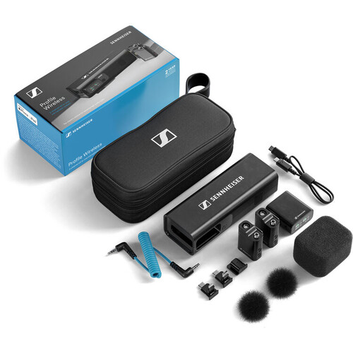 Sennheiser Profile Wireless 2 Kişilik Kablosuz Mikrofon Seti/Kayıt Cihazı