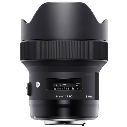 Sigma 14mm F/1.8 DG HSM ART Lens (Canon EF)