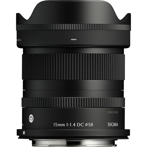 Sigma 15mm F1.4 DC Contemporary Lens (Canon RF Mount)