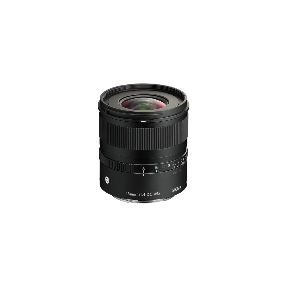 Sigma 15mm F1.4 DC Contemporary Lens (Fujifilm X Mount)
