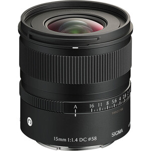Sigma 15mm F1.4 DC Contemporary Lens (Sony E) - Thumbnail