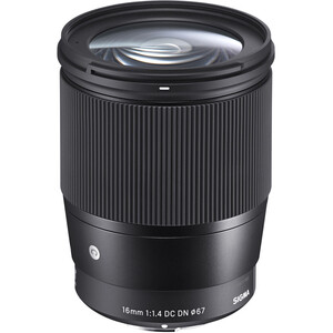Sigma - Sigma 16mm F1.4 DC DN Contemporary Lens (Canon EF-M)