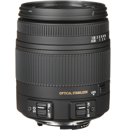 Sigma 18-250mm f/3.5-6.3 DC Macro OS HSM Lens (Canon EF)