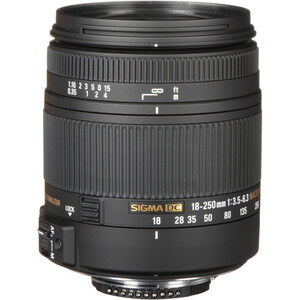 Sigma 18-250mm f/3.5-6.3 DC Macro OS HSM Lens (Nikon F) - Thumbnail