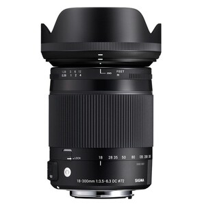 Sigma - Sigma 18-300mm f/3.5-6.3 DC Macro OS HSM | C Lens (Canon EF)