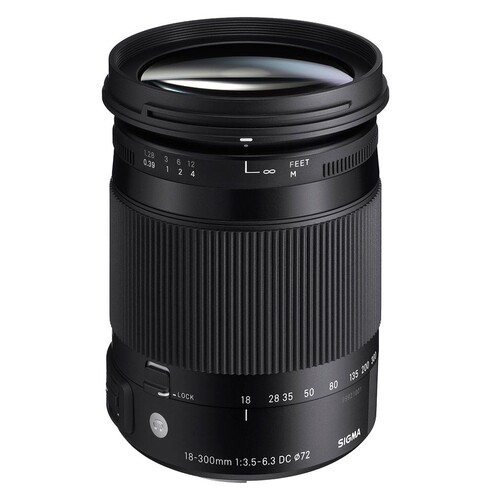 Sigma 18-300mm f/3.5-6.3 DC Macro OS HSM | C Lens (Canon EF)