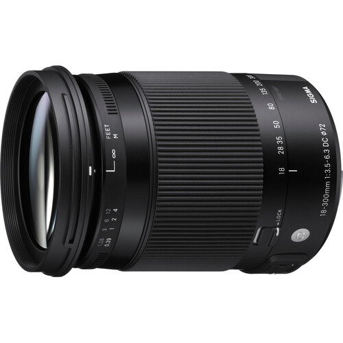 Sigma 18-300mm f/3.5-6.3 DC Macro OS HSM | C Lens (Nikon F)