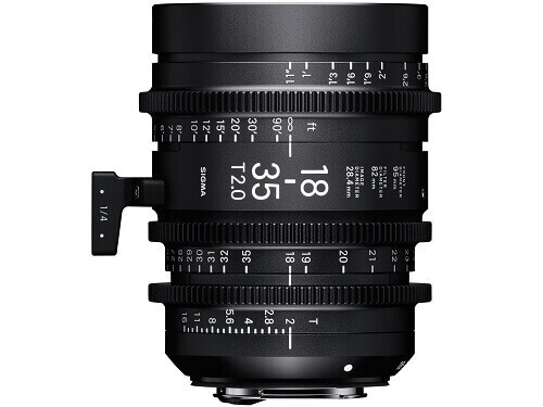 Sigma 18-35mm T2 Cine High-Speed Zoom Lens