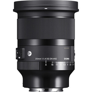 Sigma 20mm F/1.4 DG DN Art Lens (Sony E) - Thumbnail