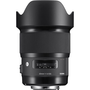 Sigma 20mm F/1.4 DG HSM Art Lens (Nikon F) - Thumbnail