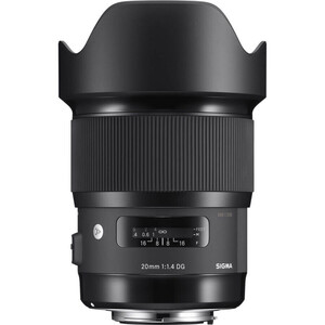 Sigma - Sigma 20mm F/1.4 DG HSM Art Lens (Nikon F)