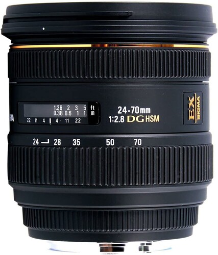 Sigma 24-70mm f/2.8 IF EX DG HSM Lens (Sony E)