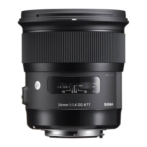 Sigma 24mm f/1.4 DG HSM ART Lens (Nikon F) - Thumbnail