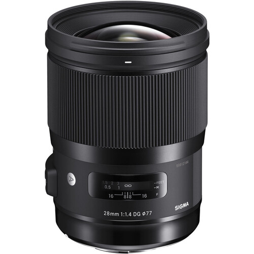 Sigma 28mm F1.4 DG HSM Art Lens (Nikon F)