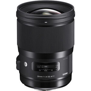 Sigma - Sigma 28mm F1.4 DG HSM Art Lens (Sony E)