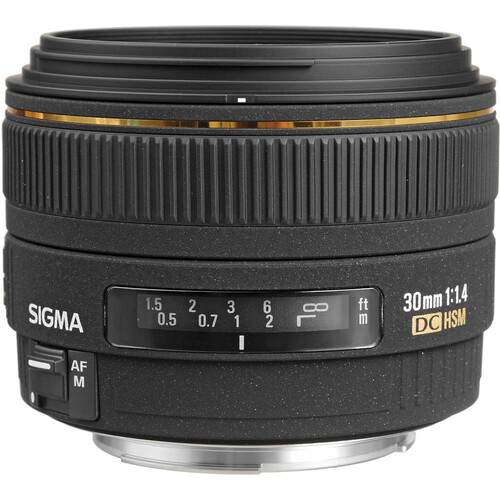 Sigma 30mm f/1.4 EX DC HSM Lens (Canon EF)