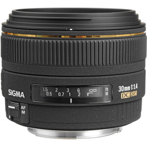 Sigma 30mm f/1.4 EX DC HSM Lens (Nikon F) - Thumbnail
