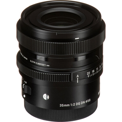 Sigma 35mm F/2 DG DN Contemporary Lens (Sony E)