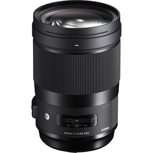Sigma 40mm f/1.4 DG HSM Art Lens (Nikon F)