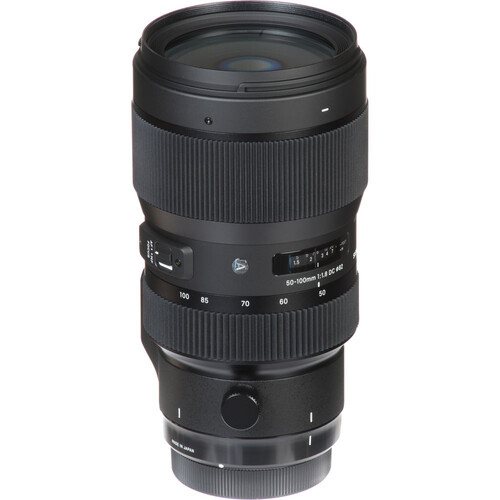 Sigma 50-100mm f/1.8 DC HSM Art Lens (Canon EF)