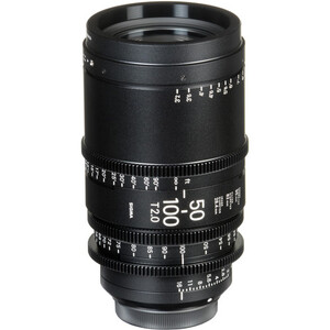 Sigma 50-100mm T2 Cine High-Speed Zoom Lens - Thumbnail