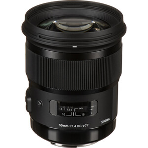 Sigma 50mm f/1.4 DG HSM Art Lens (Canon EF) - Thumbnail