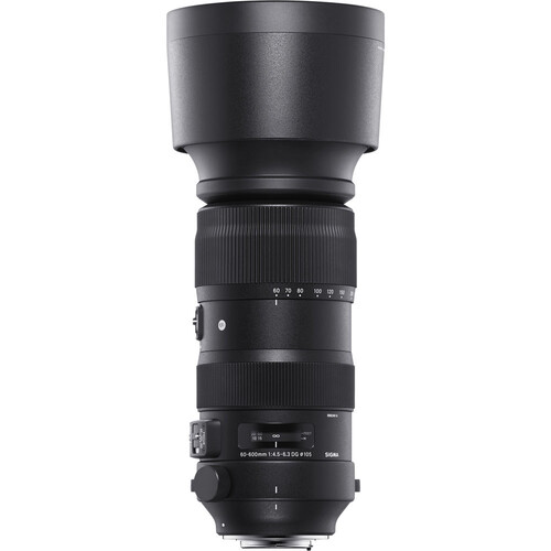 Sigma 60-600mm F/4.5-6.3 DG OS HSM Sports Lens (Canon EF)