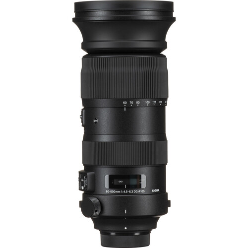 Sigma 60-600mm F/4.5-6.3 DG OS HSM Sports Lens (Canon EF)