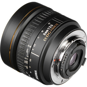 Sigma 8mm f/3.5 EX DG Balık Gözü Lens (Canon) - Thumbnail