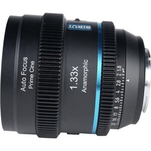 Sirui 20mm T1.8 1.33X S35 Auto-Focus Anamorfik Lens (E Mount, Mavi Flare) - Thumbnail