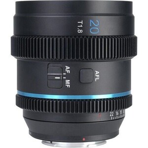 Sirui - Sirui 20mm T1.8 1.33X S35 Auto-Focus Anamorfik Lens (X Mount, Mavi Flare) (1)