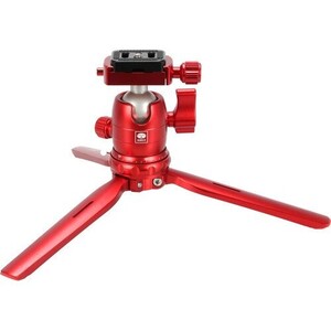 Sirui - Sirui 3B-15R Masaüstü Profesyonel Tripod (Kırmızı) (1)