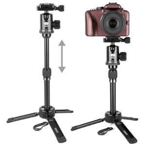 Sirui 3T-35K Masaüstü Mini Tripod (Siyah) - Thumbnail