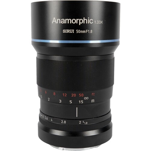 Sirui 50mm F1.8 1.33x APS-C Anamorfik Lens (E Mount)
