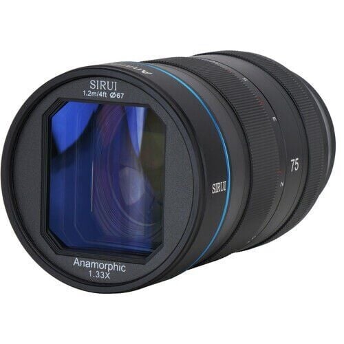Sirui 75mm F1.8 1.33x APS-C Anamorfik Lens (E Mount)