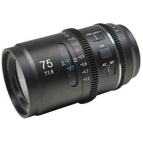 Sirui Astra Series AF 100mm T1.8 1.33x Full Frame Blue Flares Anamorphic Sony E Mount Lens